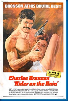 Rider On The Rain Charles Bronson poster 24x36 The Poster Depot