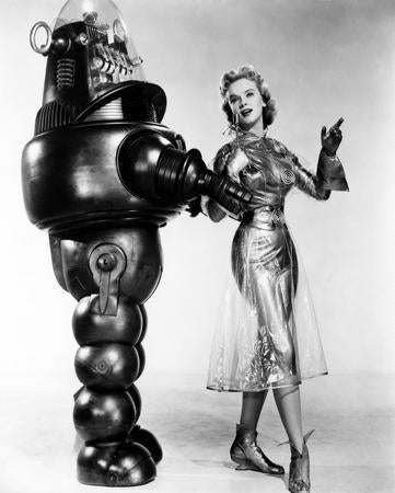 Forbidden Planet Poster Robbie the Robot On Sale United States