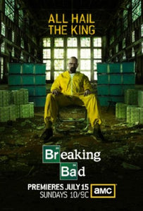 Breaking Bad Poster 24inx36in all hail the king