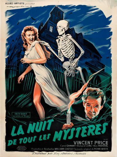 House On Haunted Hill Poster French 16inx24in 