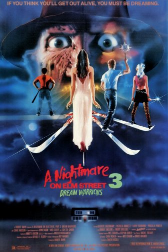 Nightmare On Elm Street Part 3 poster 24inx36in Poster 24x36
