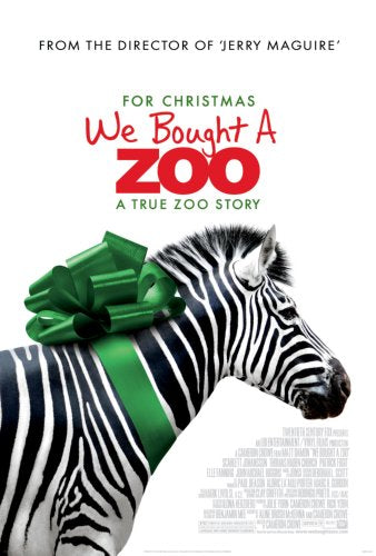 We Bought A Zoo poster for sale cheap United States USA