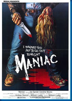 Maniac poster 16"x24" 