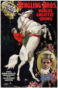 Ringling Circus Photo Sign 8in x 12in