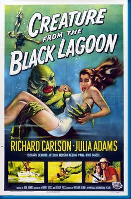 Creature From The Black Lagoon poster 27"x40" The Poster Depot