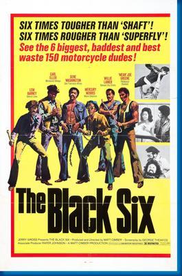 Black Six poster 27"x40" The Poster Depot