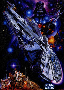 Star Wars Millenium Falcon poster 24x36