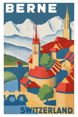 Switzerland Berne poster for sale cheap United States USA