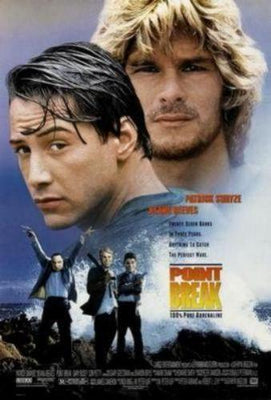 Point Break Metal Movie Poster 8in x 12in