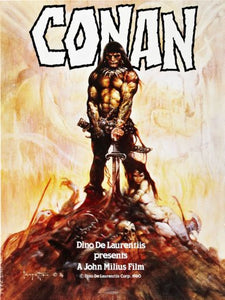 Conan The Barbarian Poster Frazetta Art 11inx17in