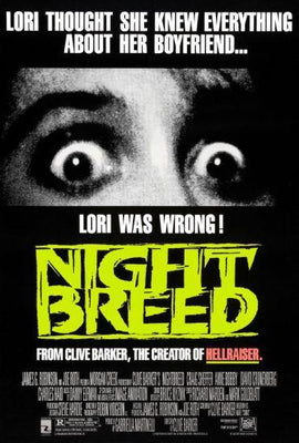 Night Breed poster 16in x 24in