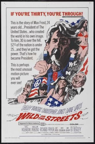 Wild In The Streets poster 24in x 36in for sale cheap United States USA