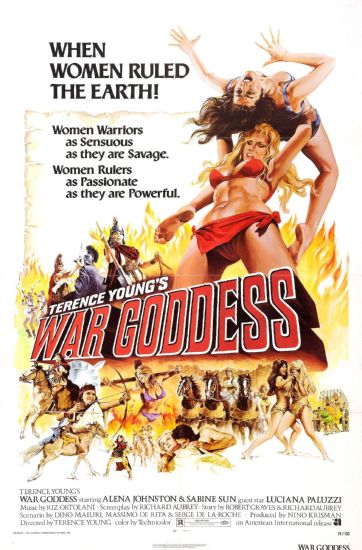 War Goddess poster 24inx36in 