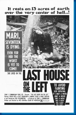 Last House On The Left poster The Poster Depot