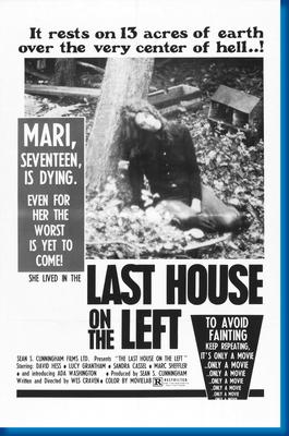 (24inx36in ) Last House On The Left poster