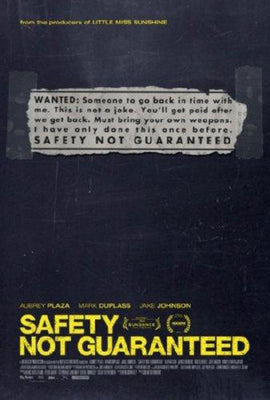 Safety Not Guaranteed Poster On Sale United States