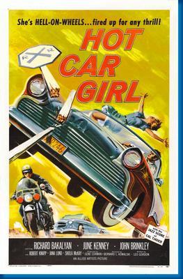 Hot Car Girl poster 27"x40" The Poster Depot