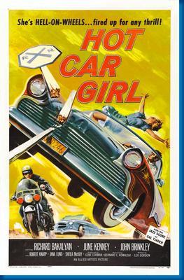 Hot Car Girl Poster On Sale United States
