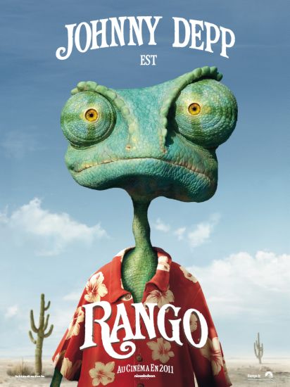 Rango Movie Poster 11inx17in