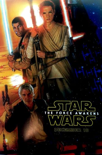 Star Wars The Force Awakens poster 24in x36in