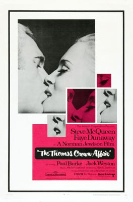 Thomas Crown Affair poster Steve Mcqueen for sale cheap United States USA
