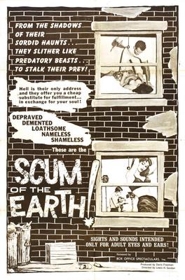 Scum Of The Earth poster for sale cheap United States USA