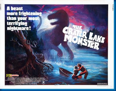Crater Lake Monster poster 24inx36in The Poster Depot