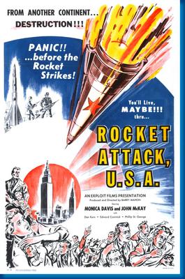 Rocket Attack Usa poster for sale cheap United States USA