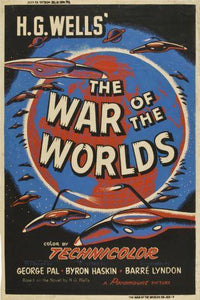 War Of The Worlds Poster 16"x24" 