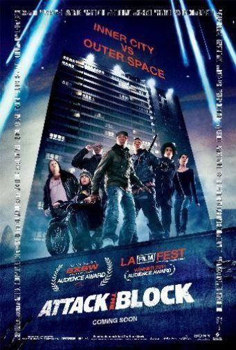 Attack The Block Photo Sign 8in x 12in