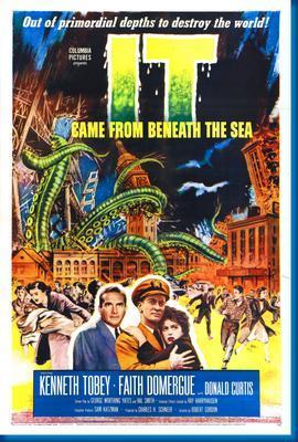 It Came From Beneath The Sea poster 16inx24in Movie Tv Art