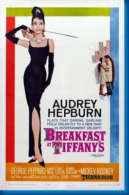 (24inx36in ) Breakfast At Tiffanys poster Print