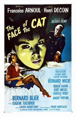 Face Of The Cat The Poster 27"x40" The Poster Depot
