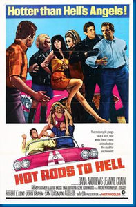 Hot Rods To Hell poster for sale cheap United States USA