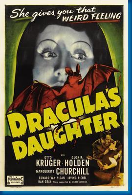 Draculas Daughter poster