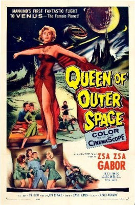 Queen Of Outer Space Poster 24inx36in The Poster Depot