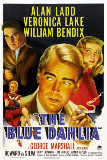 Blue Dahlia The poster 24in x 36in for sale cheap United States USA