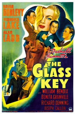 Glass Key The poster 24in x 36in for sale cheap United States USA