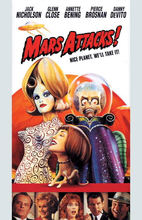 Mars Attacks poster Wall Decor 16in x24in