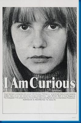 I Am Curious poster 16inx24in 