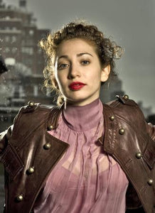 Regina Spektor Poster leather jacket On Sale United States