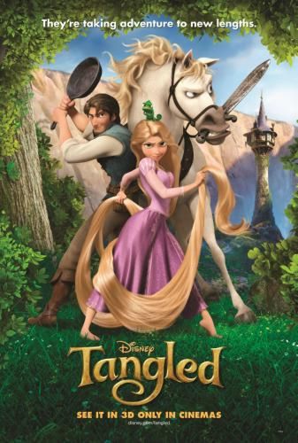 Tangled Movie Poster 11x17 Mini Poster