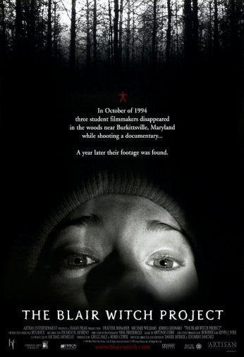 Blair Witch Project poster for sale cheap United States USA