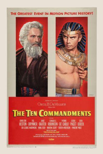 Ten Commandments The Poster 16x24