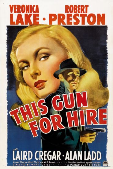 This Gun For Hire poster 24in x 36in for sale cheap United States USA