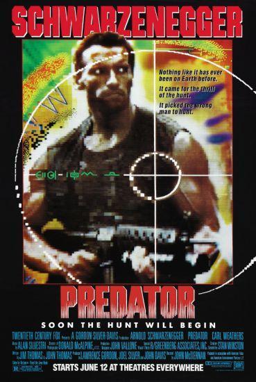 Predator movie poster Sign 8in x 12in