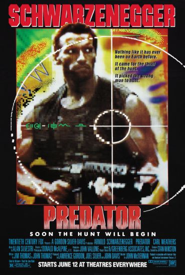 Predator Movie Poster 11inch x 17 inch