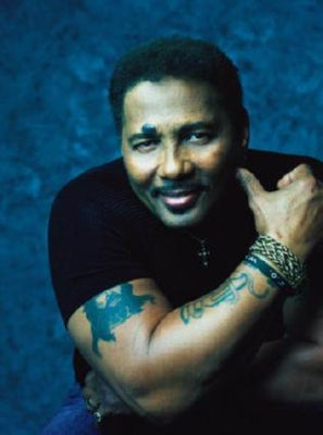 Aaron Neville poster tin Metal Print Wall Art