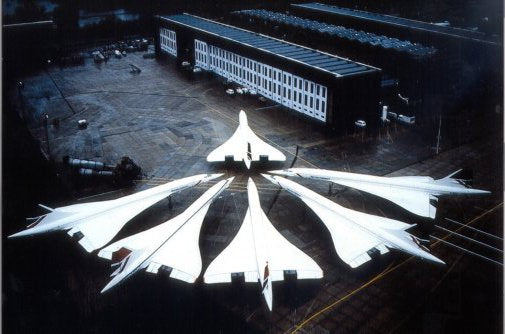 Concordes At Heathrow Poster Concorde 24x36 The Poster Depot