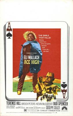 Ace High Metal Movie Poster 8in x 12in